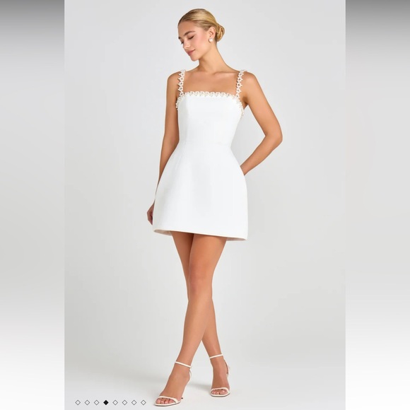 NADINE MERABI EM White Dress - Picture 3 of 6